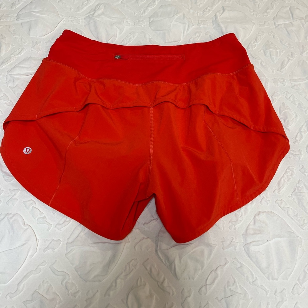 🍋Lululemon Speed Up Shorts | Carnation Red ❤️‍🔥